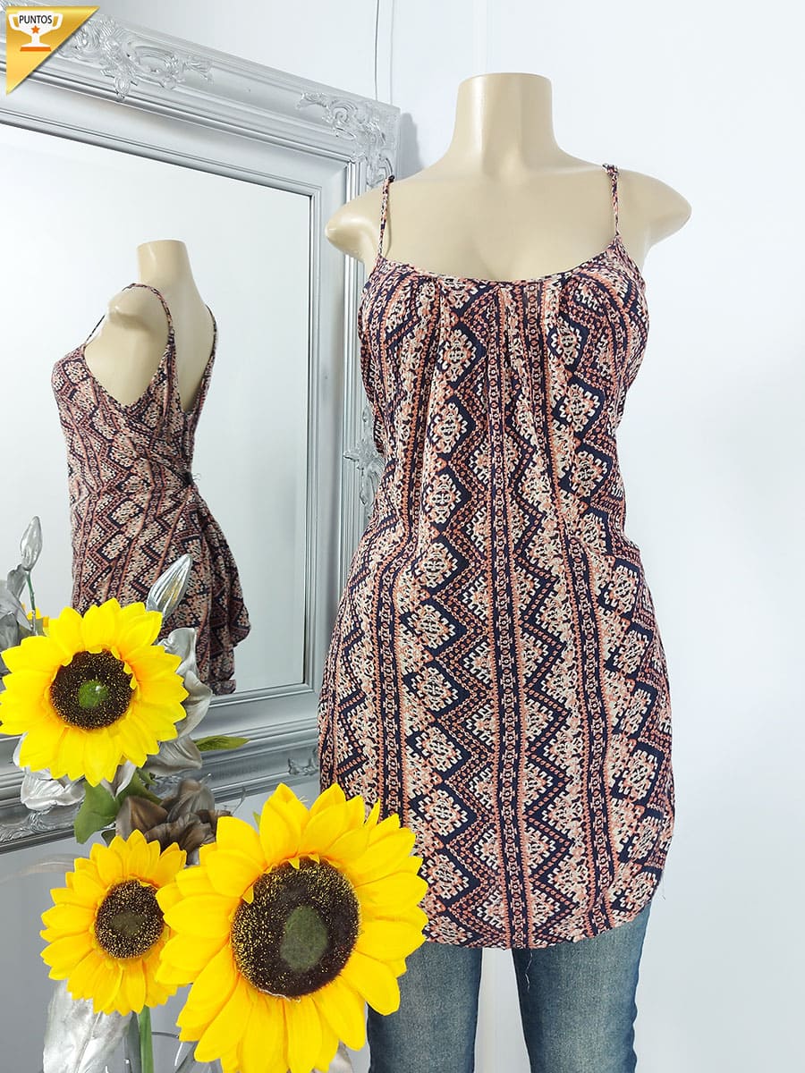 Vestido fashion de girasoles forever 21